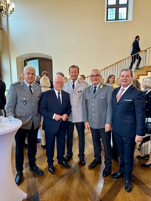 Geburtstagsempfang für Oberst d.R. Volker Stein im Römer
